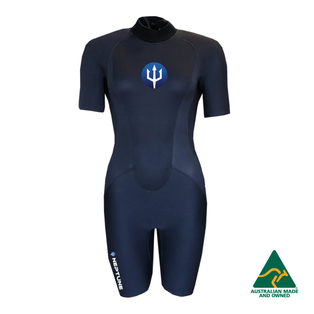 ATLAS 3MM SPRING SUIT REAR ZIP LADIES