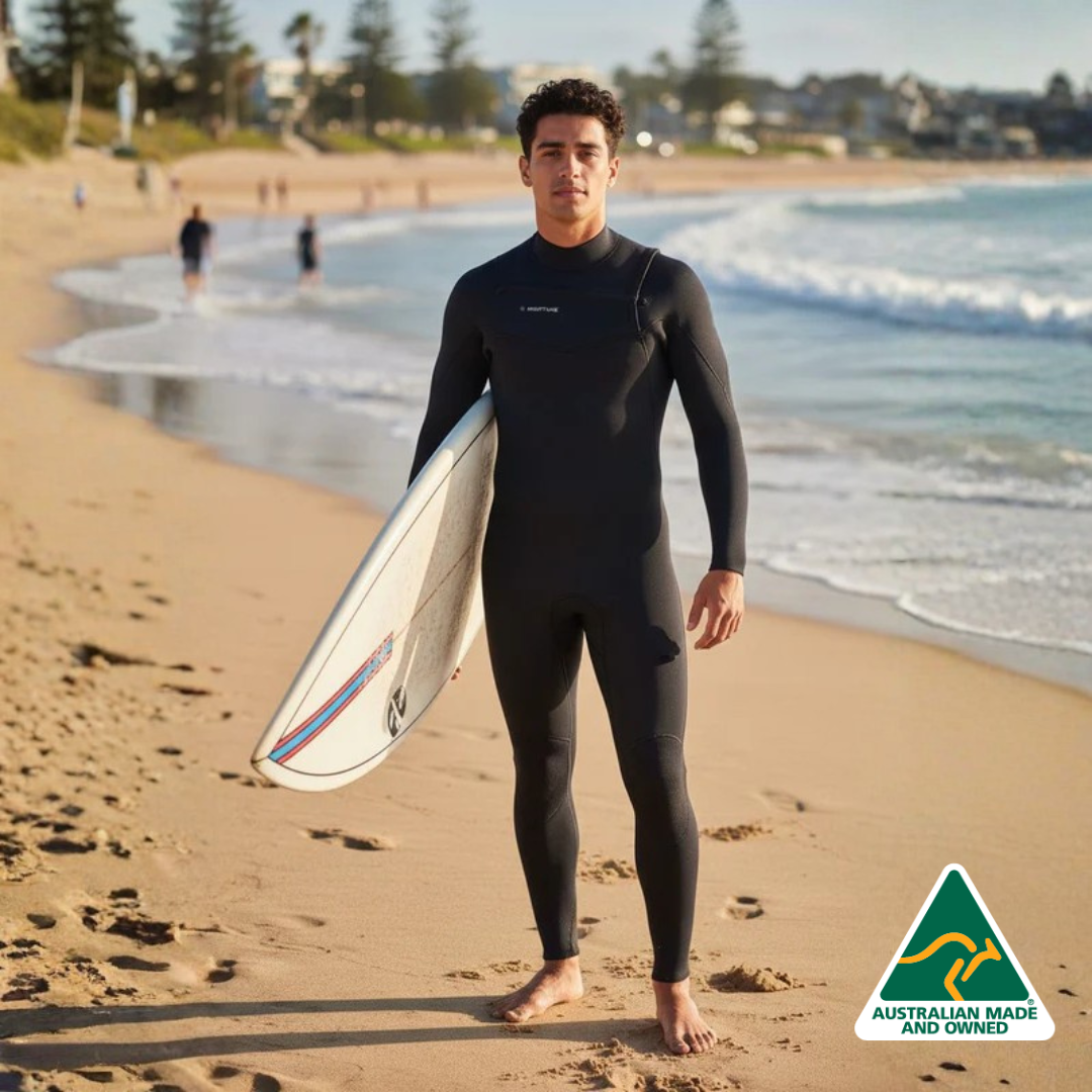 ATLAS 3MM STEAMER CHEST ZIP MENS