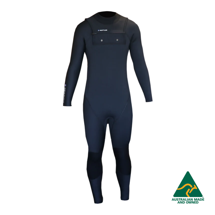ATLAS 3MM STEAMER CHEST ZIP MENS