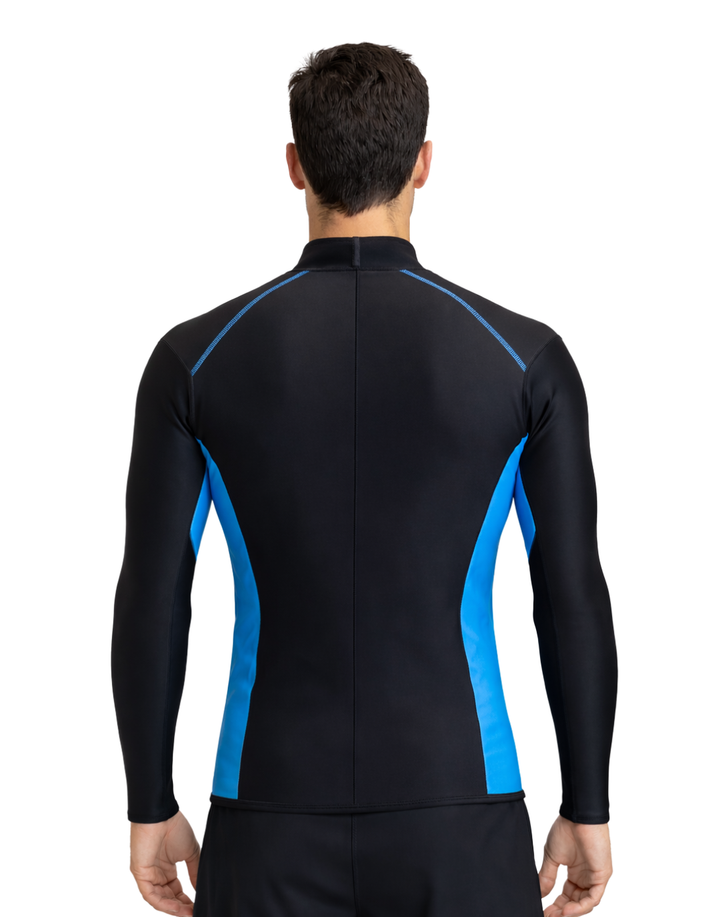 CHILLPROOF LONG SLEEVE FULL ZIP TOP - MENS NEW