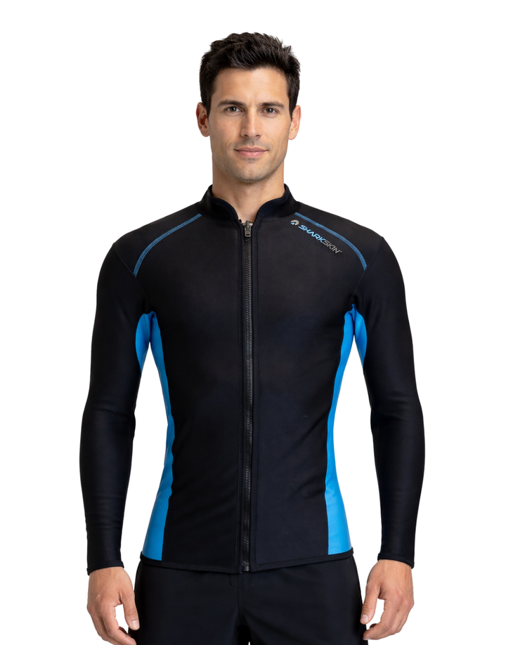 CHILLPROOF LONG SLEEVE FULL ZIP TOP - MENS NEW