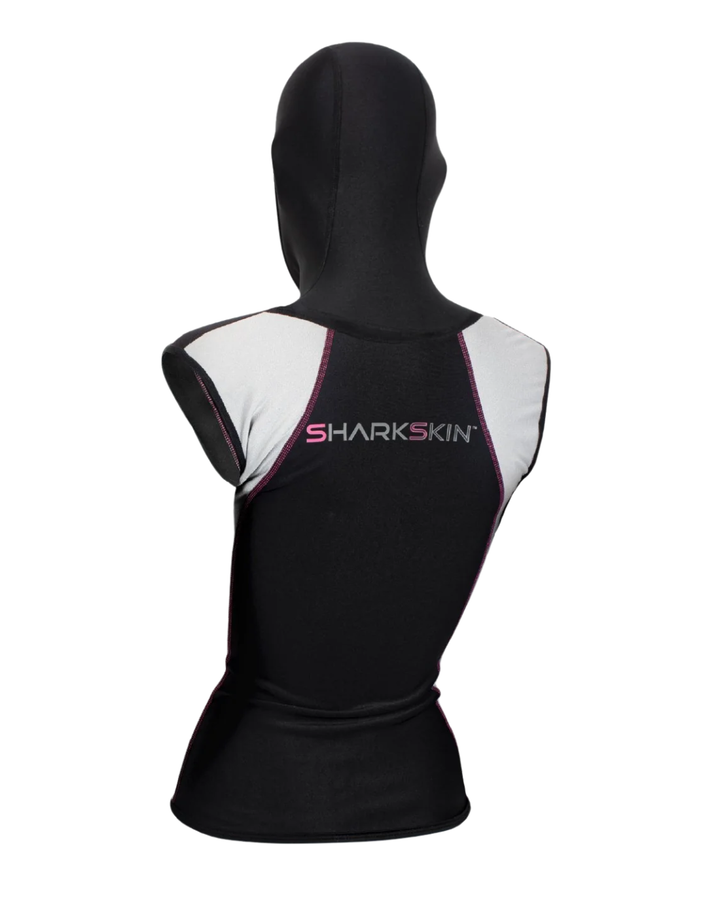 CHILLPROOF SLEEVELESS VEST WITH HOOD FULL ZIP - WOMENS (Discontinued)