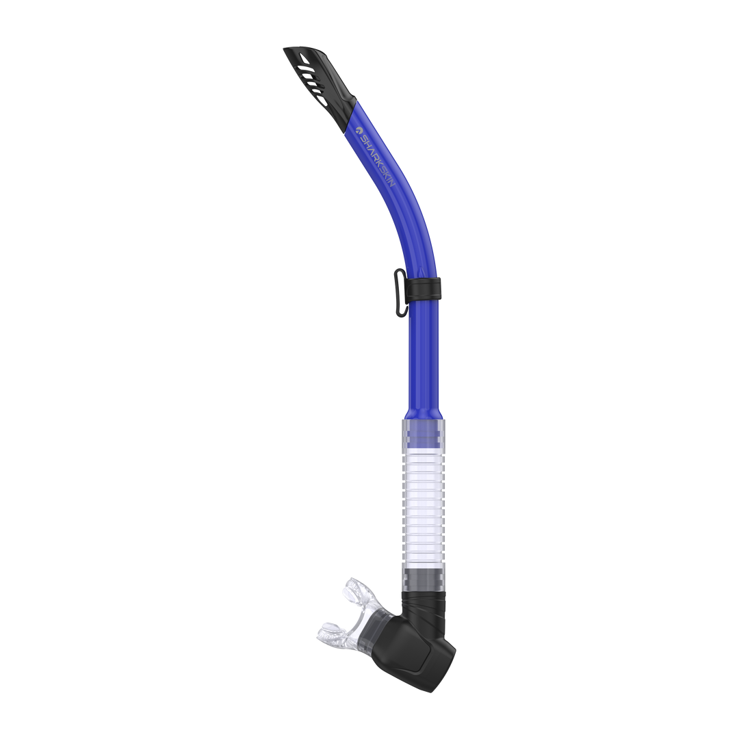 SHARKSKIN ADULT MASK, COMFORT SNORKEL & FIN SET WITH MESH BAG