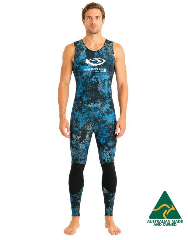 NEPTUNE TOP GUN OPEN CELL 3MM MALE LONG JOHN