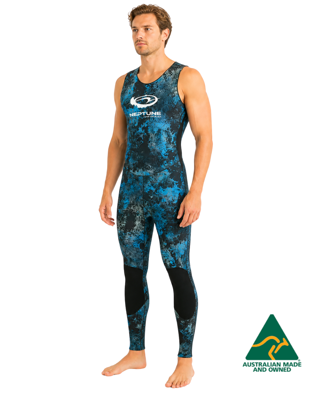 NEPTUNE TOP GUN OPEN CELL 3MM MALE LONG JOHN