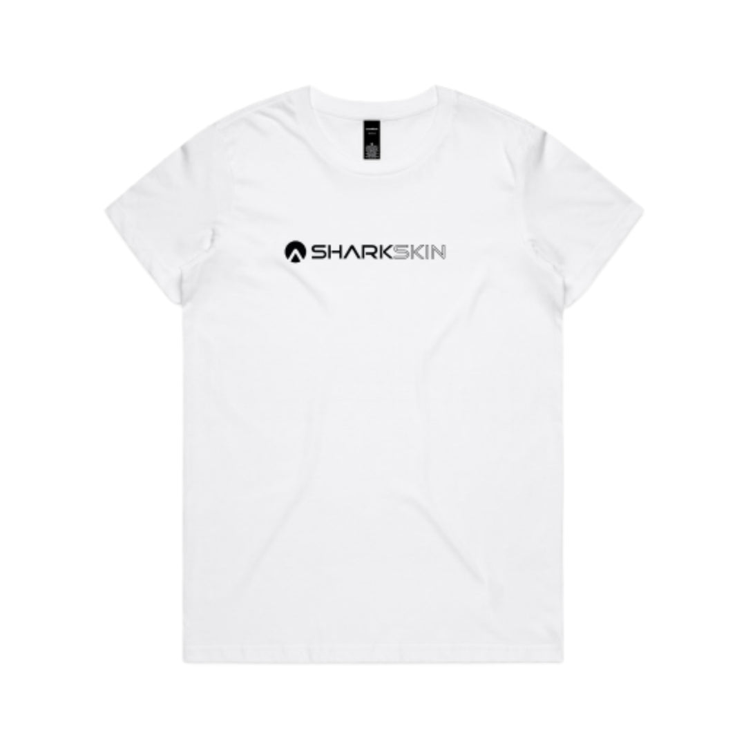 SHARKSKIN TITLE TEE LADIES