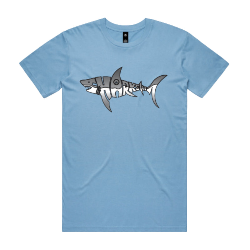 SHARKSKIN WORD SHARK TEE