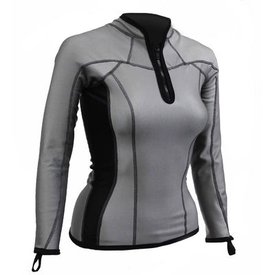 CHILLPROOF LONG SLEEVE CHEST ZIP TOP - WOMENS (SECONDS)