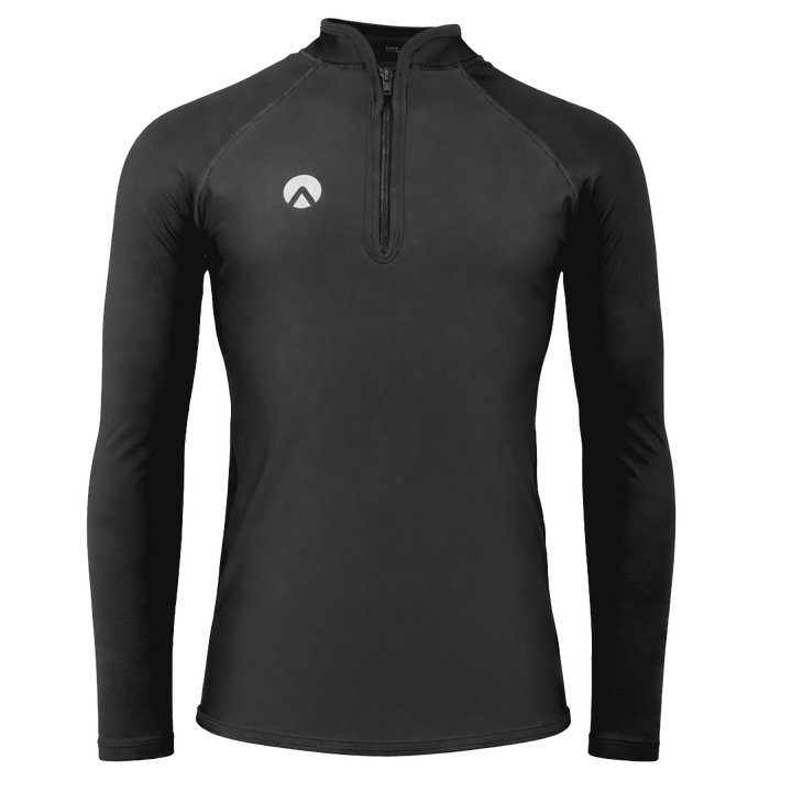 PERFORMANCE LONG SLEEVE CHEST ZIP TOP - MENS NEW