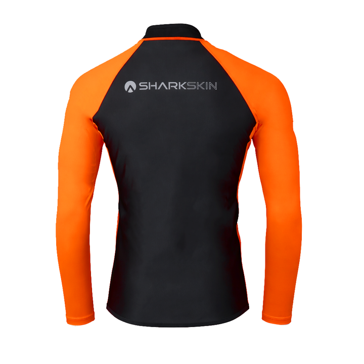 PERFORMANCE LONG SLEEVE CHEST ZIP TOP - MENS NEW