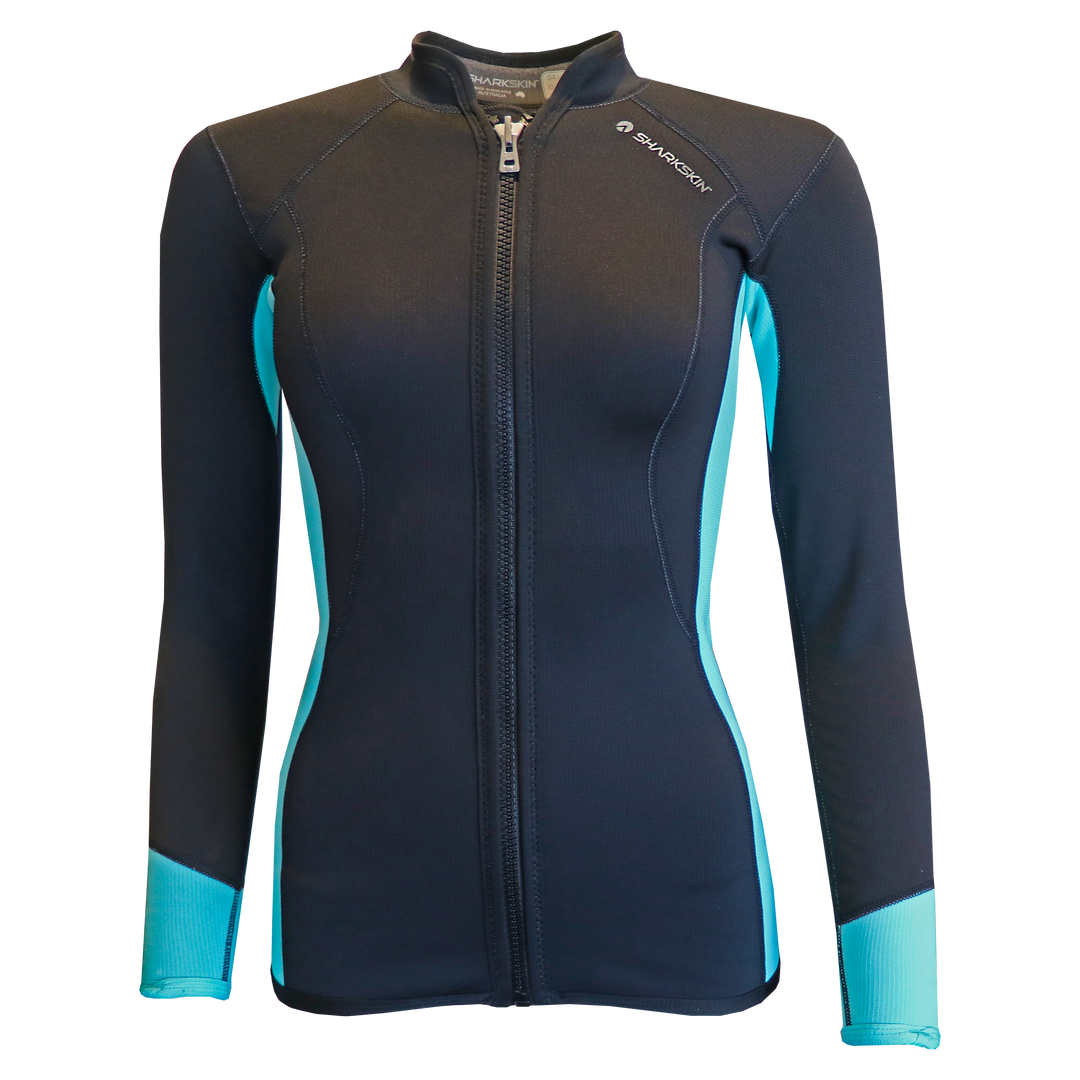 T2 CHILLPROOF LONG SLEEVE FULL ZIP TOP - WOMENS