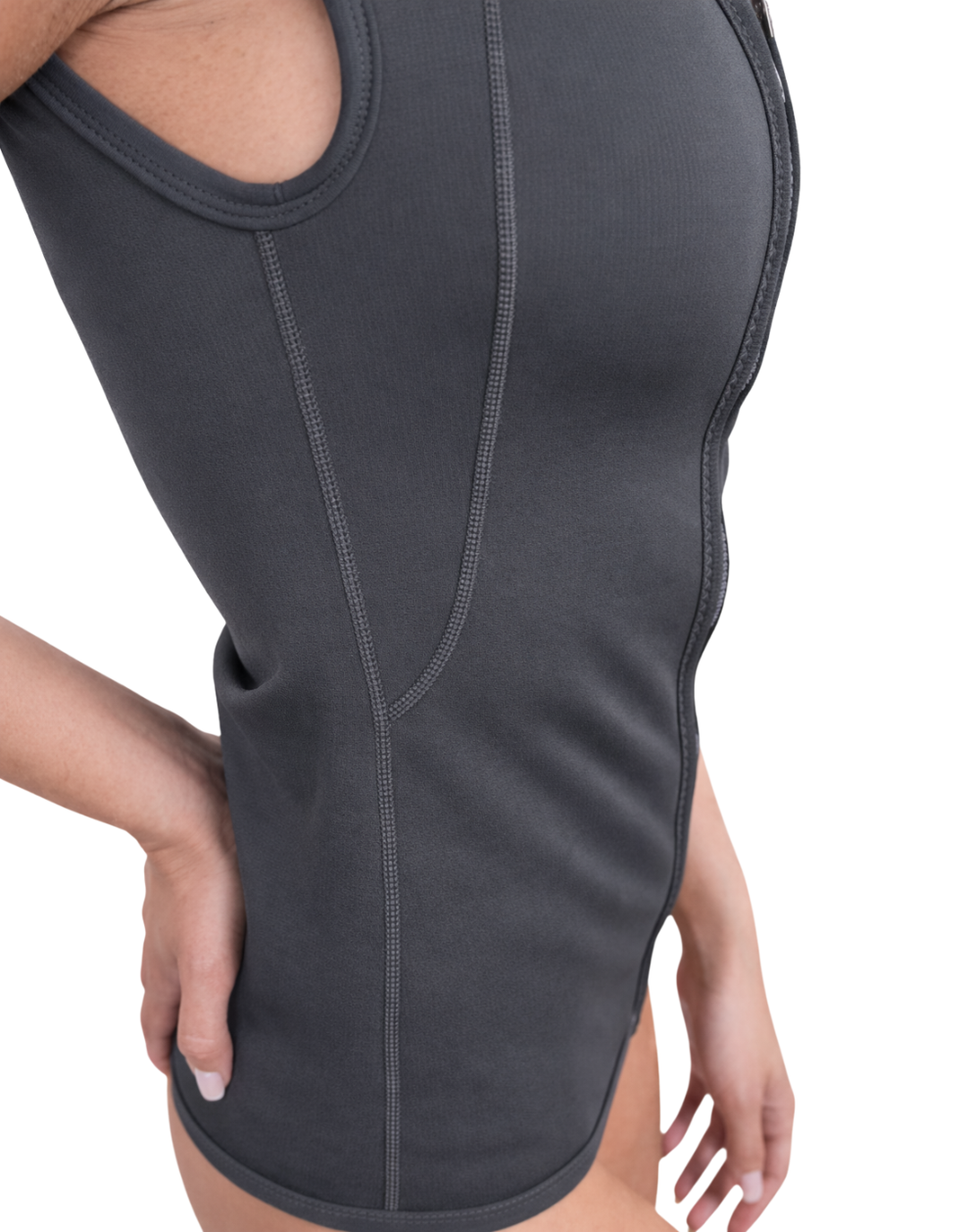 T2 CHILLPROOF FULL ZIP VEST WITH HOOD - WOMENS