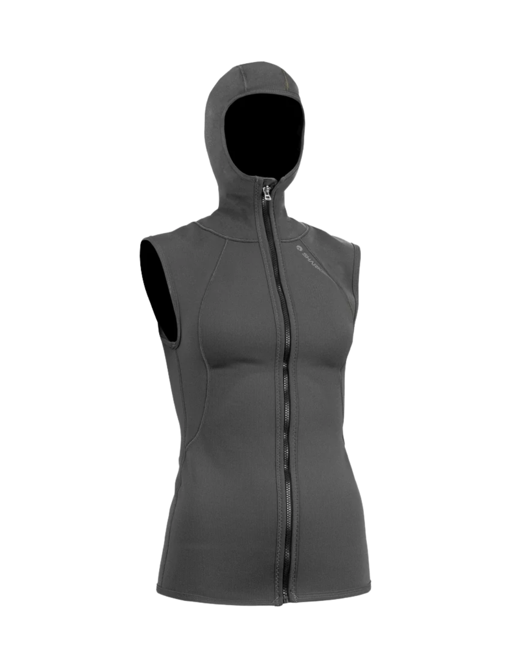 T2 CHILLPROOF FULL ZIP VEST WITH HOOD - WOMENS