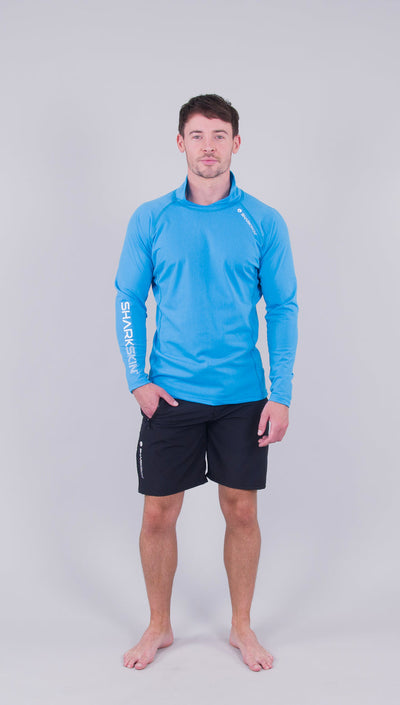 RAPID DRY RASHIE - LONG SLEEVE WITH COLLAR - UNISEX (SECONDS)