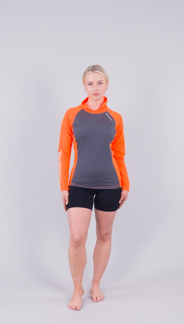 RAPID DRY RASHIE - LONG SLEEVE WITH COLLAR - UNISEX (SECONDS)