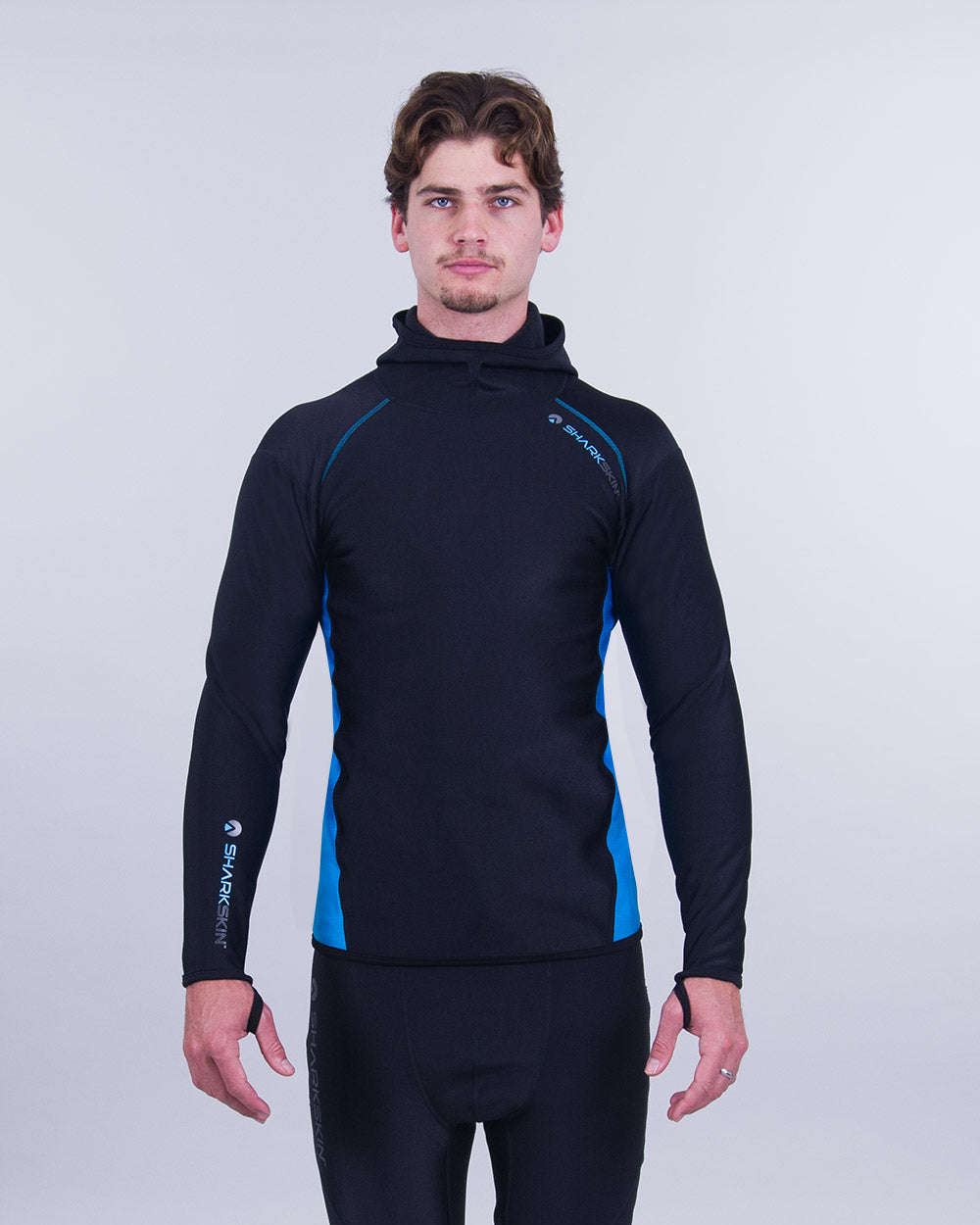 CHILLPROOF LONG SLEEVE HOODED TOP - MENS NEW (SECONDS)