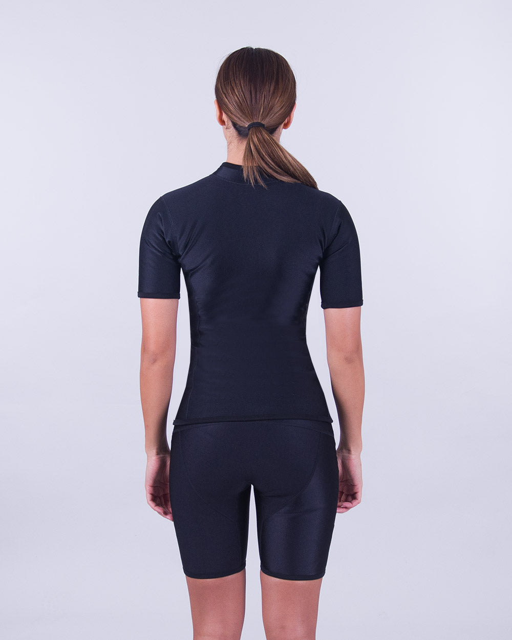 CHILLPROOF SHORT SLEEVE CHEST ZIP - WOMENS NEW