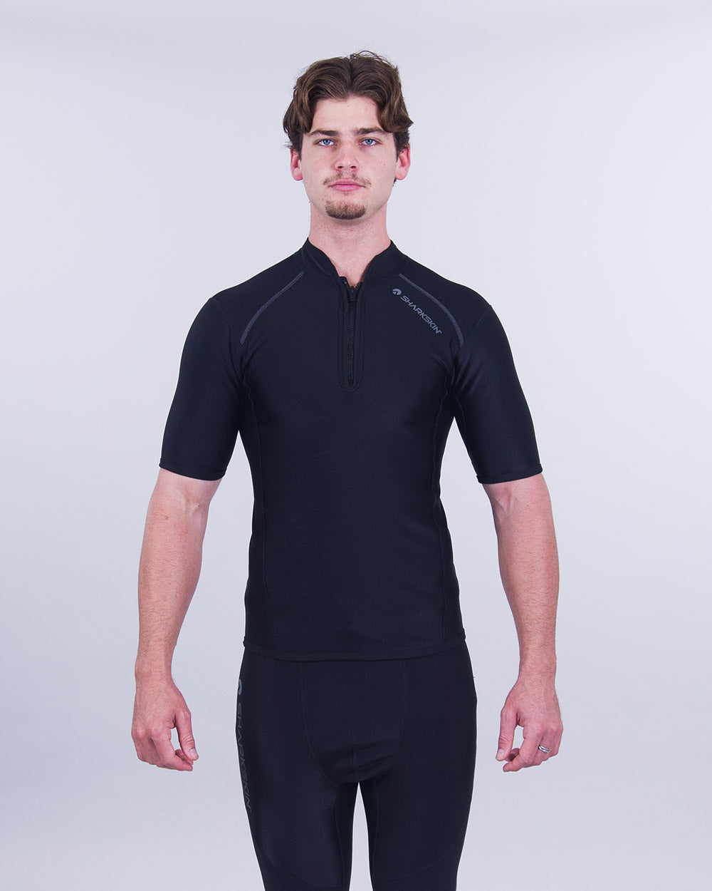 CHILLPROOF SHORT SLEEVE CHEST ZIP - MENS NEW