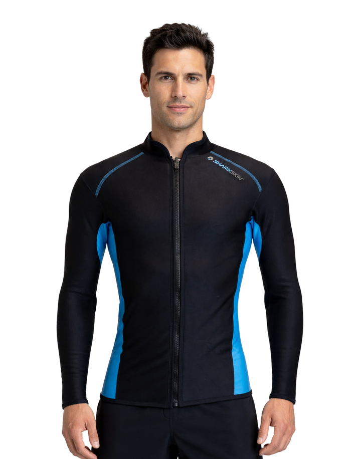 CHILLPROOF LONG SLEEVE FULL ZIP TOP - MENS