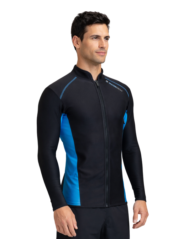 CHILLPROOF LONG SLEEVE FULL ZIP TOP - MENS