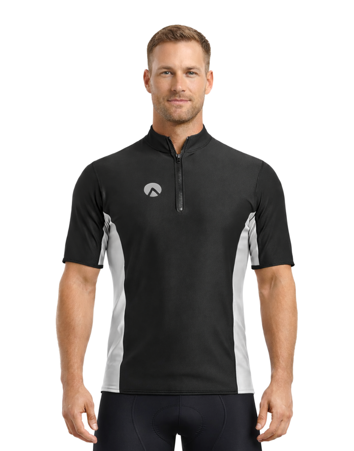 CHILLPROOF SHORT SLEEVE CHEST ZIP - MENS