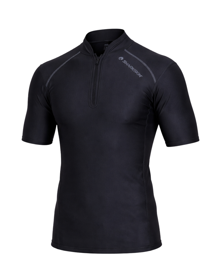 CHILLPROOF SHORT SLEEVE CHEST ZIP - MENS