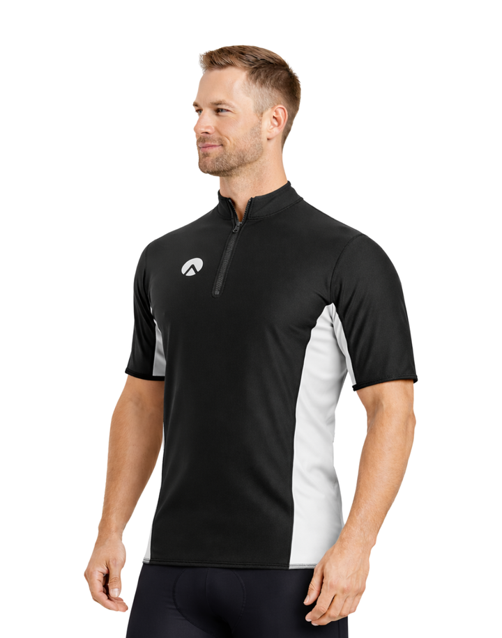 CHILLPROOF SHORT SLEEVE CHEST ZIP - MENS