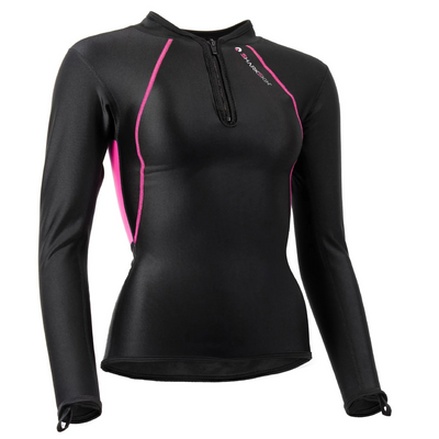 CHILLPROOF LONG SLEEVE CHEST ZIP TOP - WOMENS (SECONDS)