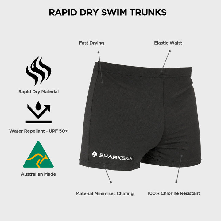 RAPID DRY SWIM TRUNK Sharkskin New Zealand