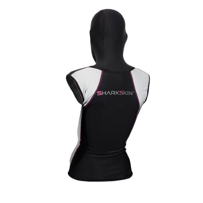 CHILLPROOF SLEEVELESS VEST WITH HOOD FULL ZIP - WOMENS