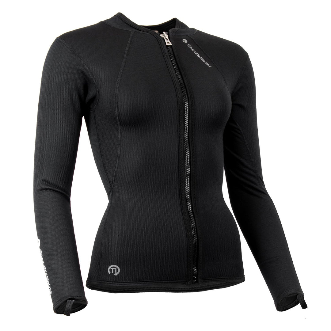 Sharkskin TITANIUM Chillproof Long Sleeve Full Zip - Womens